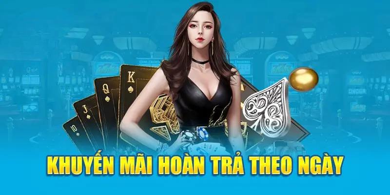 Khuyến mãi hoàn trả theo ngày là một khuyến mãi cực hot tại 18Win