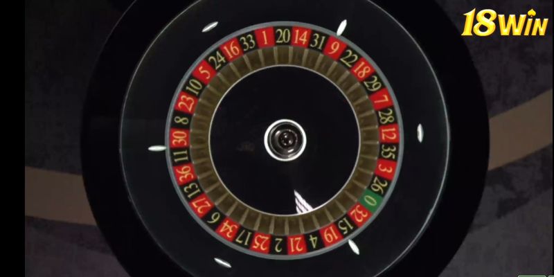 Các ô đặt cược tại Roulette 18Win